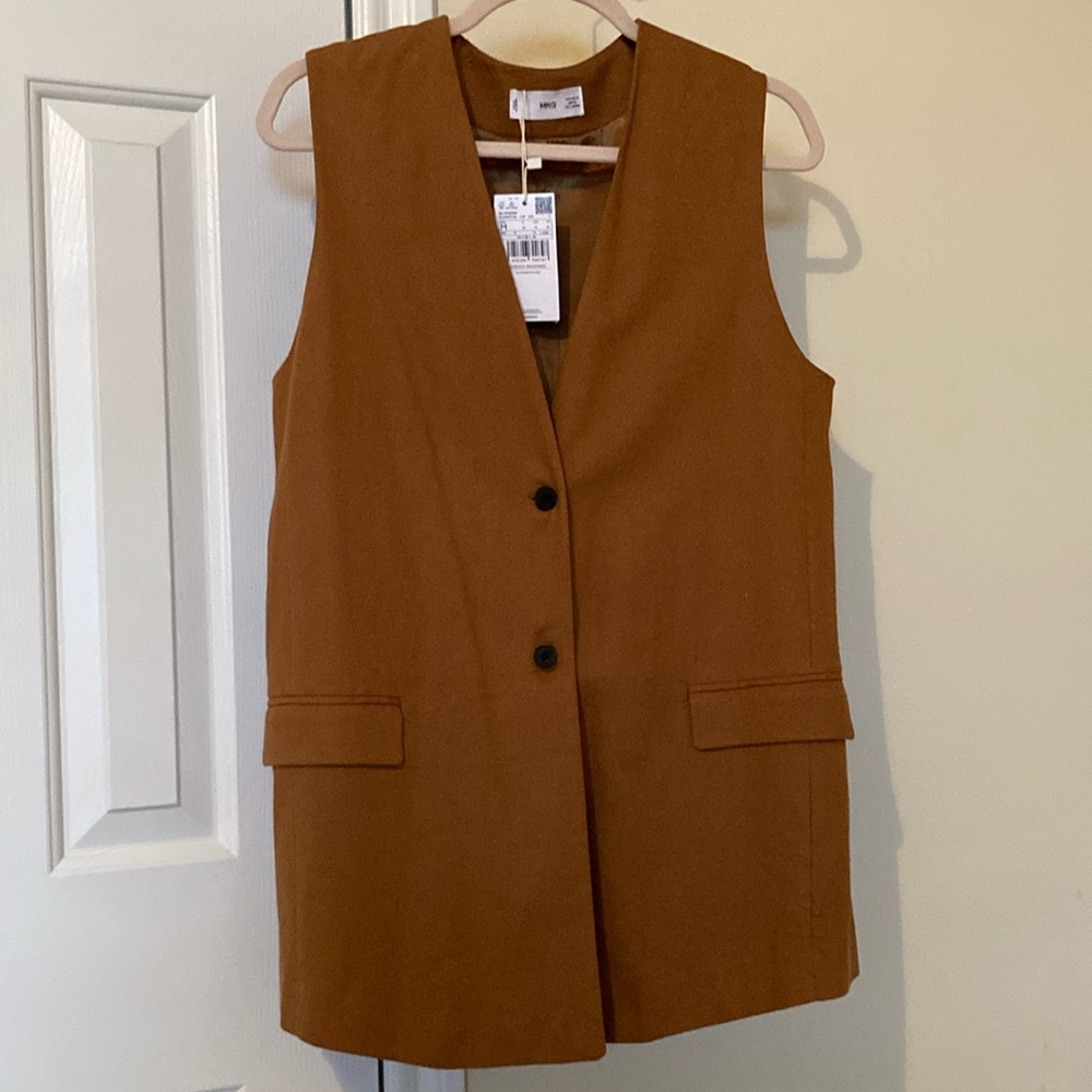 Mango Brown Vest